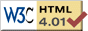 valid html4.01